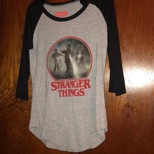 Long sleeve stranger things shirt